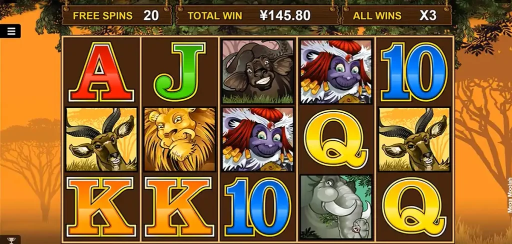 Mega Moolah играть бесплатно